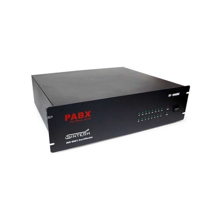 Expandable Hybrid Pabx (8coline & 128Extension)