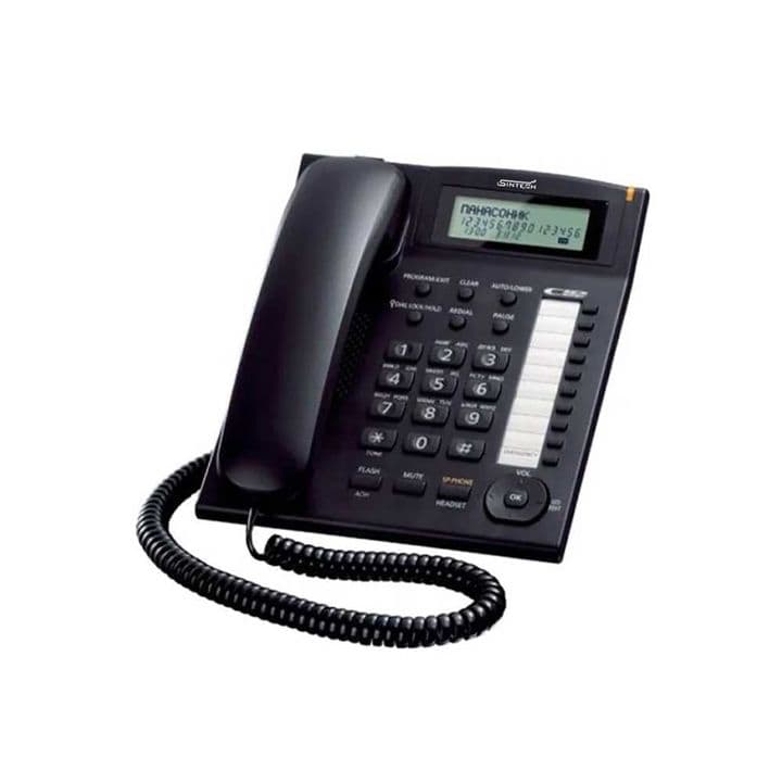 Caller-ID Telephone set (black)