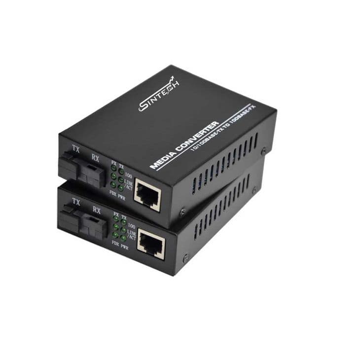 Fiber Media converter (Megabit)