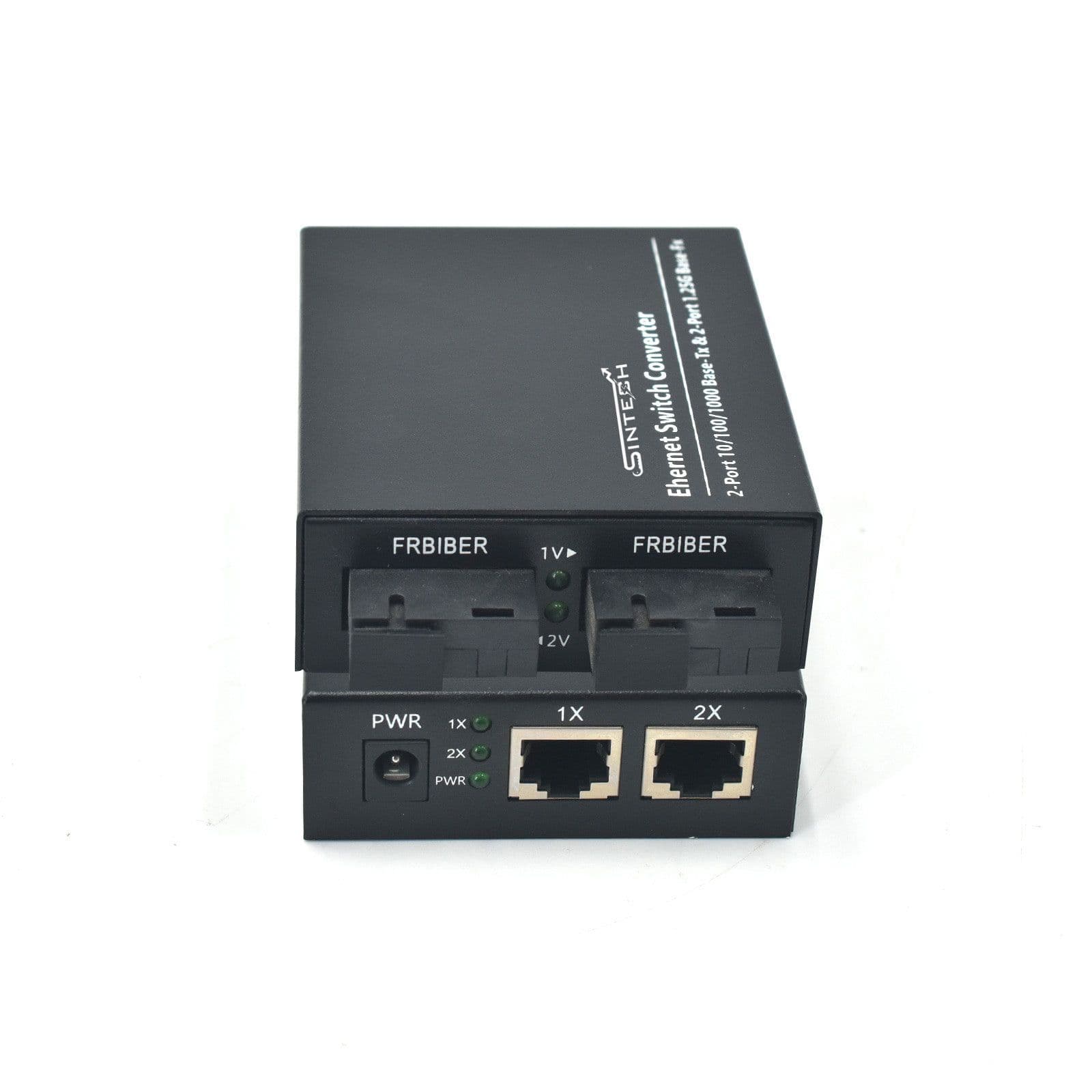 2SFP+2RJ45 Fiber Media converter (Gigabit)
