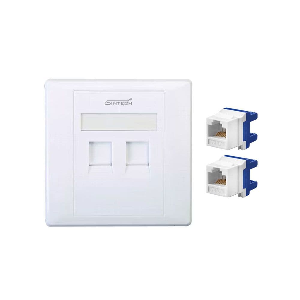 Ethernet (Network) socket (double port)