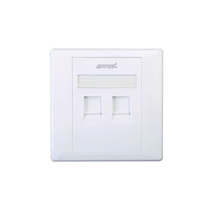 3x3 Blank Faceplate (double port)