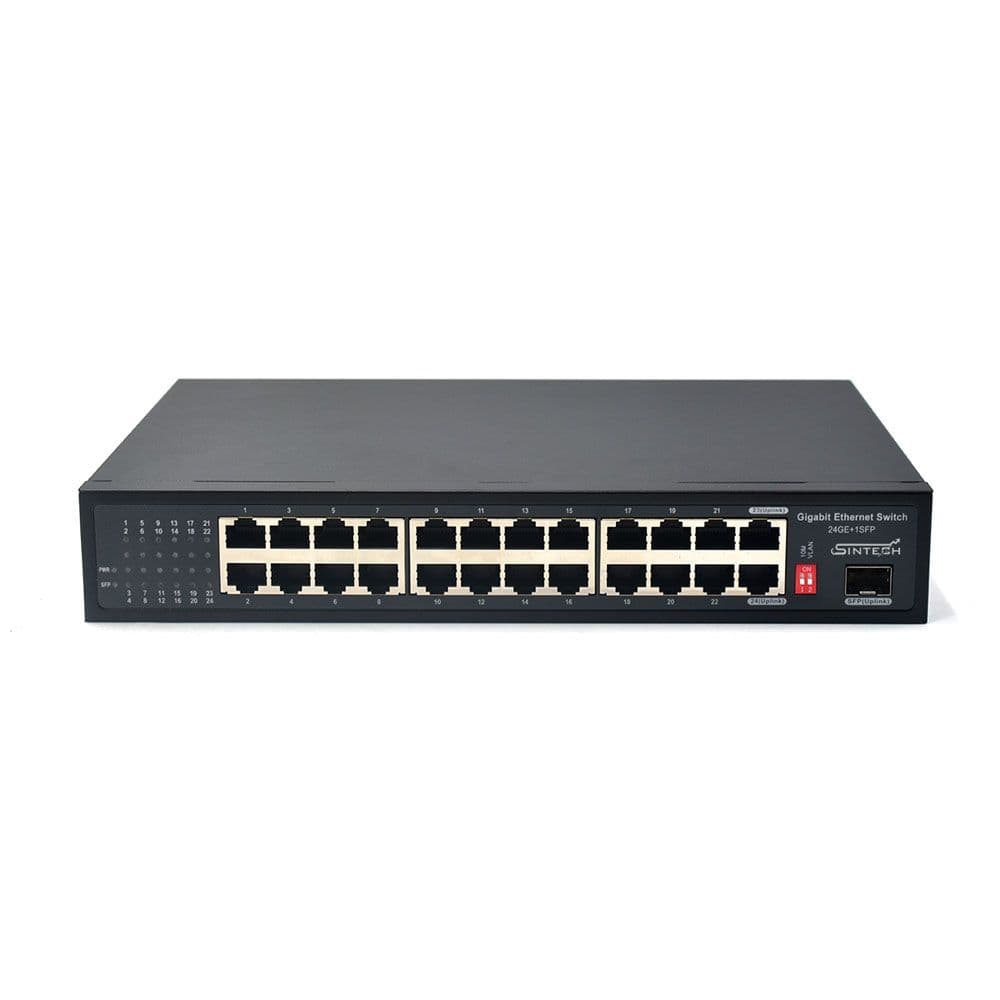 24-Port Network switch with SFP (Gigabit)