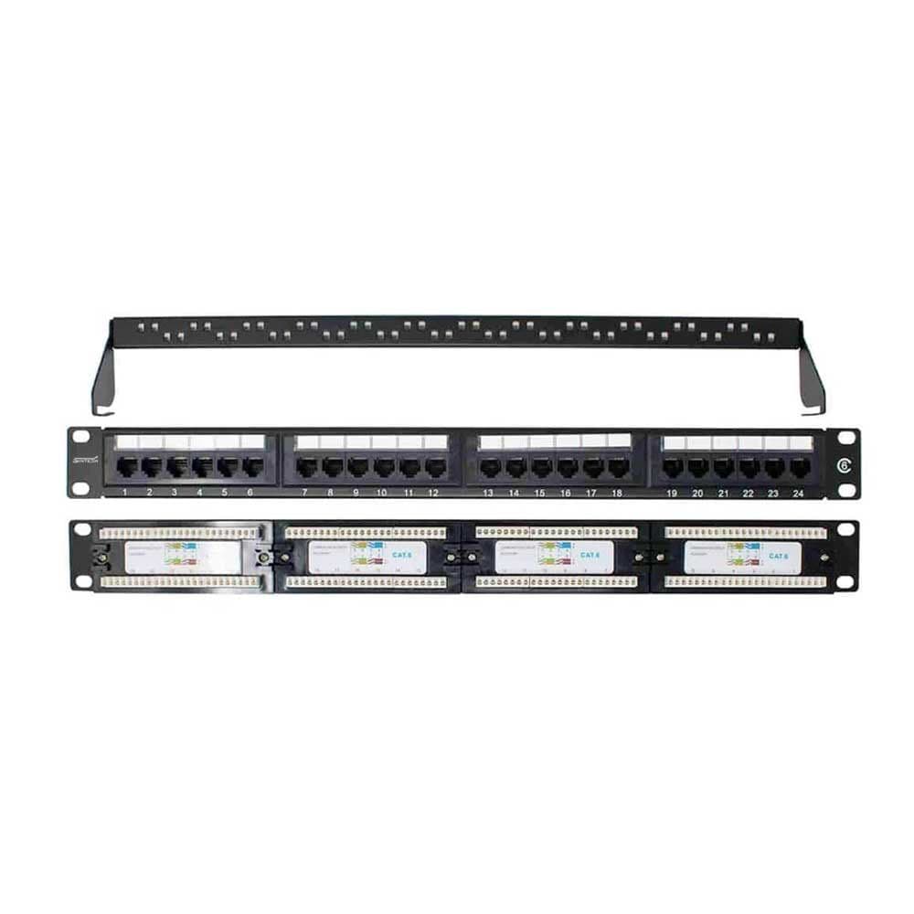 24-Port Cat6 Patch Panel