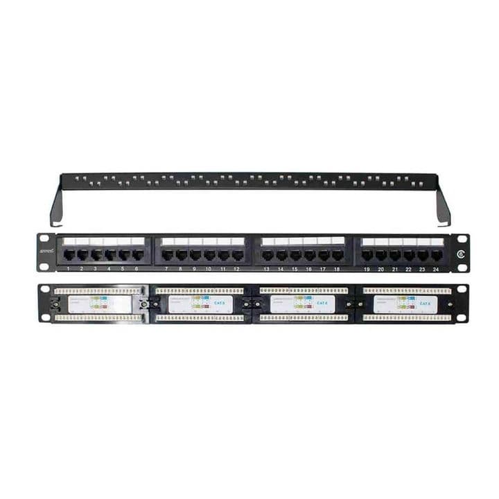 24-Port Cat6 Patch Panel