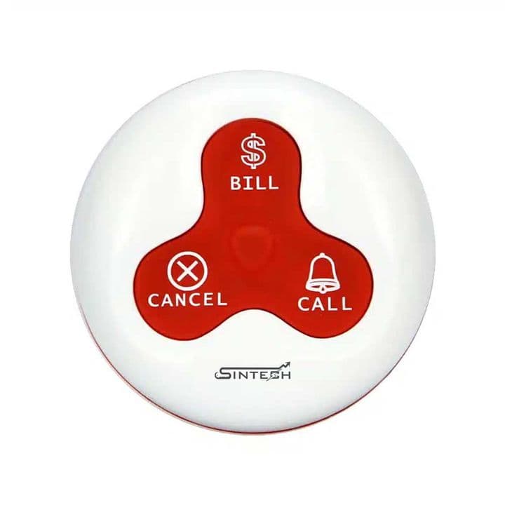 Wireless Waiter call button (Three keys)