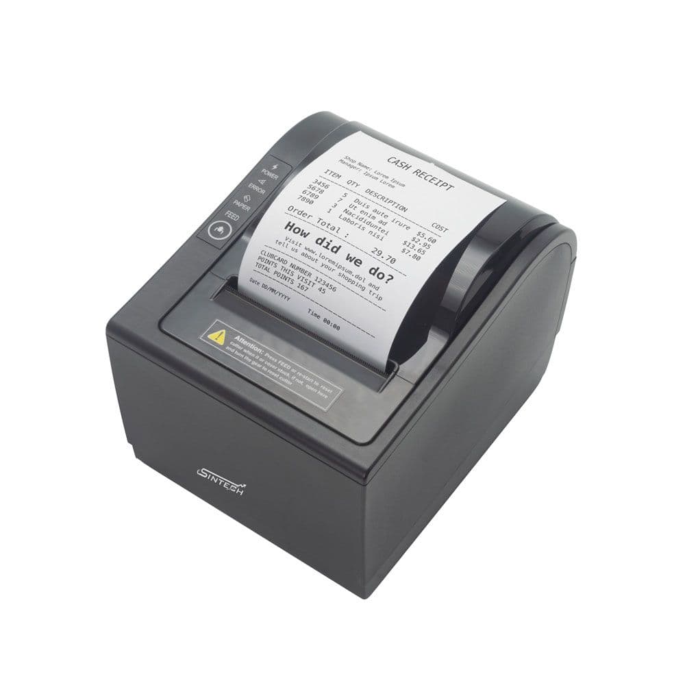 Thermal KOT Printer with Alarm (USB+LAN)