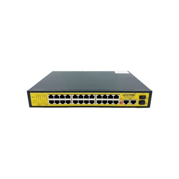 24CH POE Switch Full Gigabit (24+2+2)