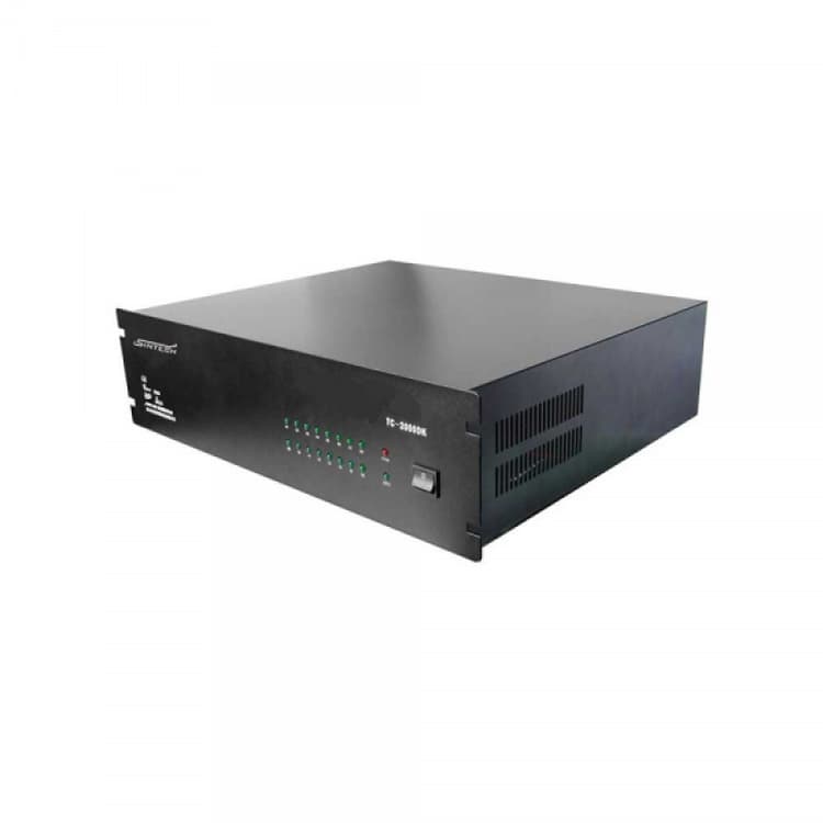 Sintech Hybrid PABX with Keyphone support, 16 CO & 128 Extensions (TC-2000DK)