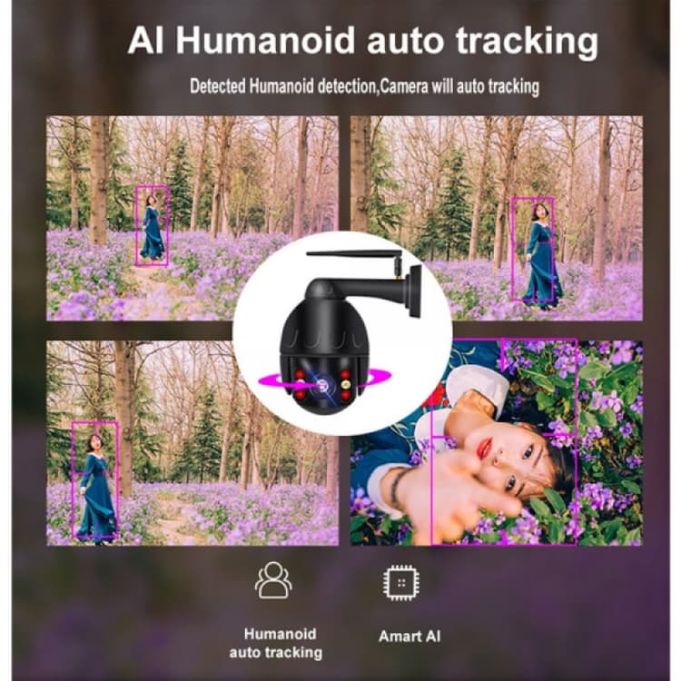 Sintech 2MP 1080P Mini PTZ Outdoor Camera