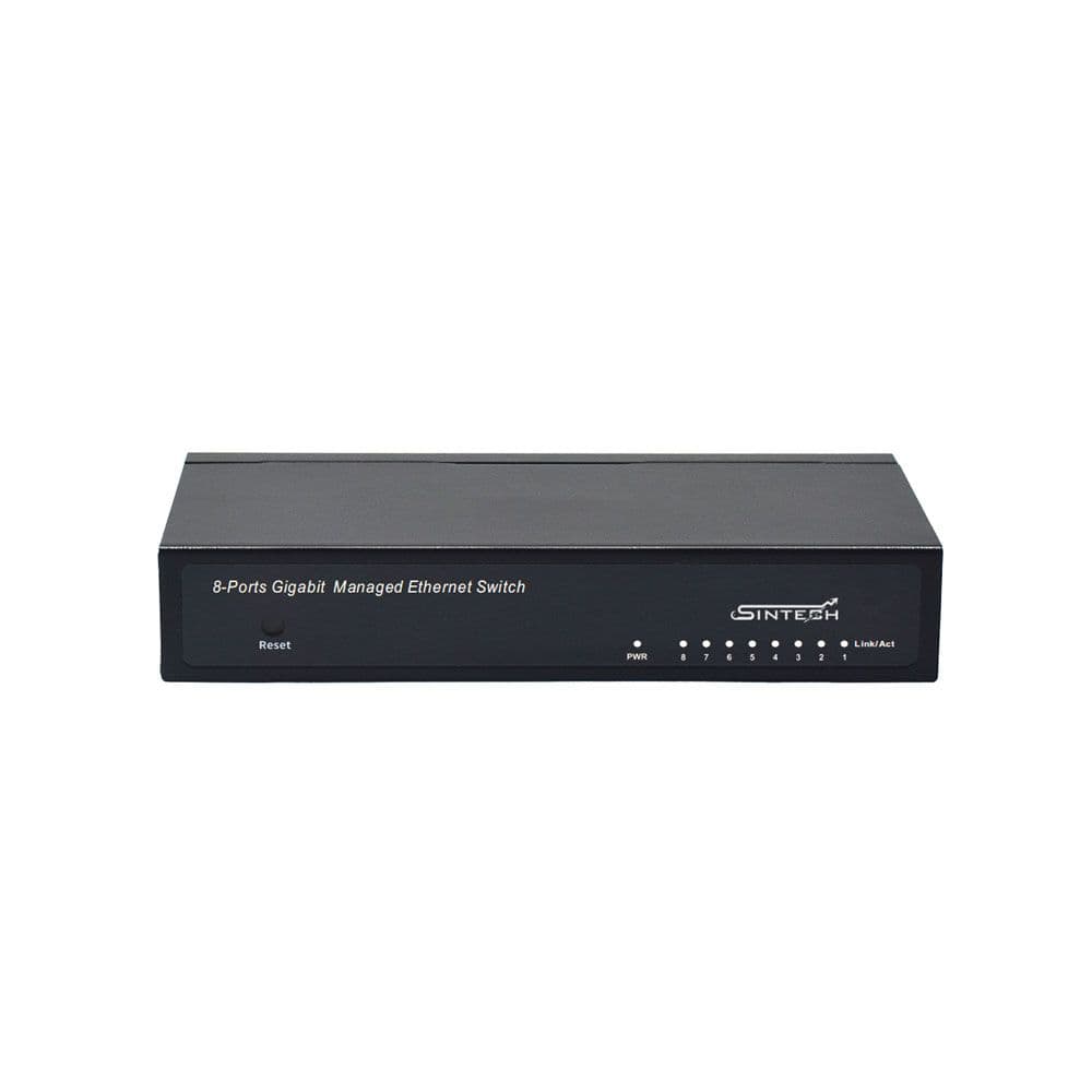 8-Port simple manageable switch (Gigabit)