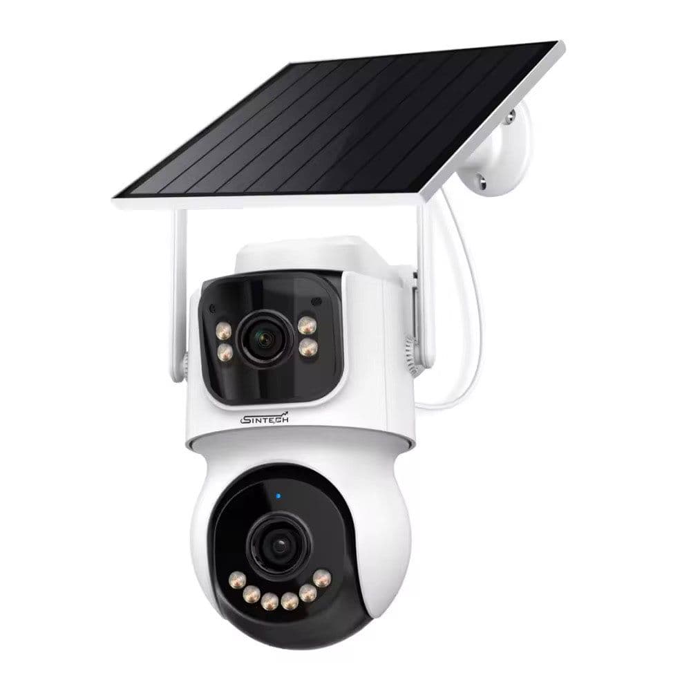 4MP Dual lens Solar 4G SIM Ptz camera