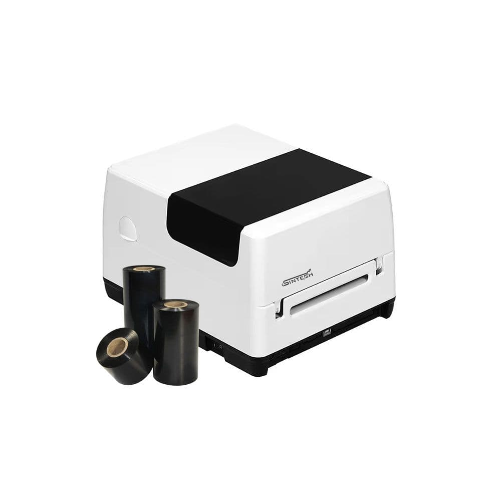 4" Thermal Ribbon Label Sticker Printer (USB+LAN)