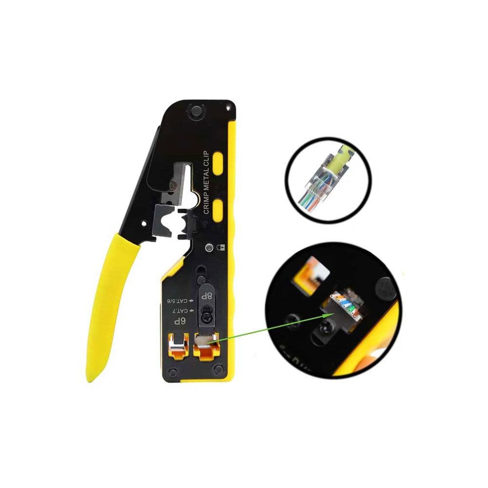 Pass-through Crimping Tool (6P/8P)