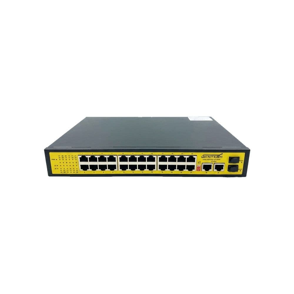 24CH POE Switch Full Gigabit (24+2+2)